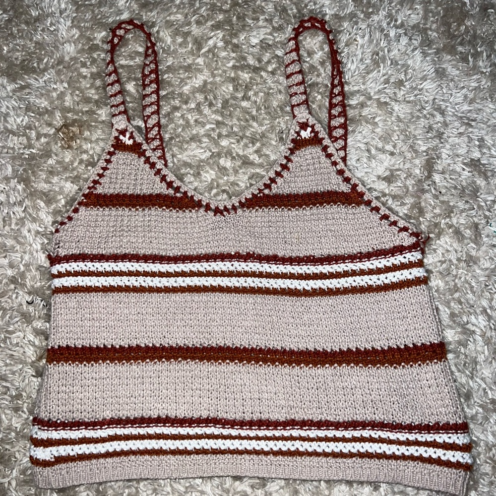 Women’s American Eagle Knit Cropped Tank Top
